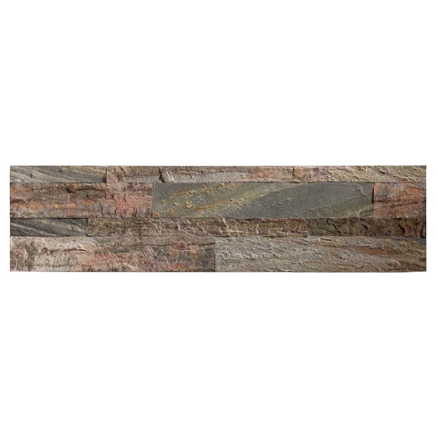 Aspect Stone Backsplash Tile in Weathered Quartz