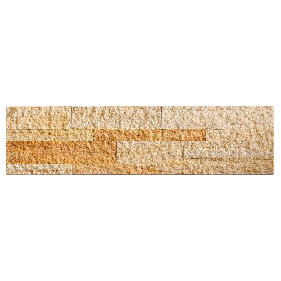 Aspect Stone Backsplash Tile in Golden Sandstone