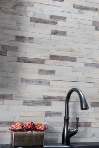 Aspect Wood Tiles in Weathered Barn
